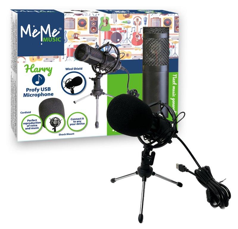 Microfono professionale a condensatore (ideale per Streaming, chat, podcast, canto e registrazione) HARRY PRETTY MATE INDUSTRIES COMPANY LIMITED (I-NEXT)