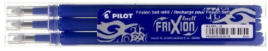 SET 3 PZ. REFILL FRIXION 0,7 BLU BLS-FR7-L-S3 pilot