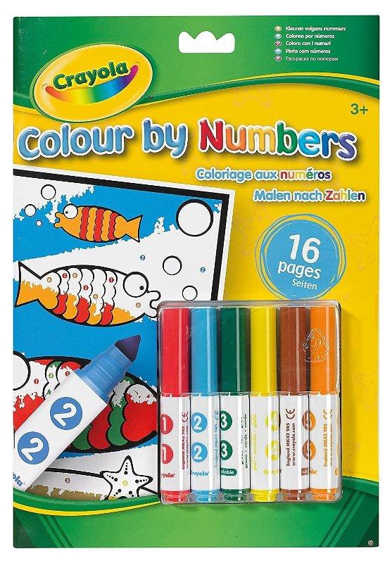 ALBUM COLORA CON I NUMERI Crayola (distr. Binney & Smith)