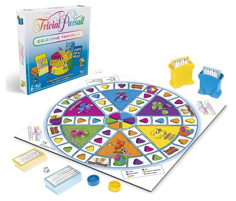 TRIVIAL PURSUIT EDIZIONE FAMIGLIA hasbro