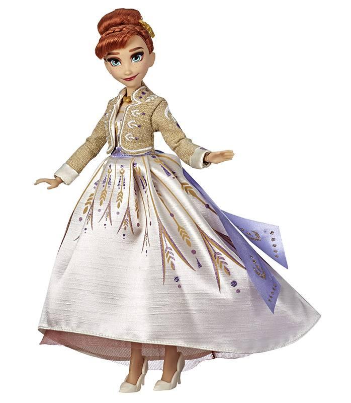 FROZEN2 BAMBOLA CON VESTITO PREMIUM DA SERA AST hasbro