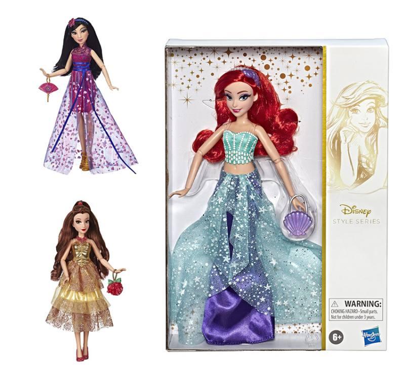 DISNEY PRINCESS FASHION DOLL STYLE AST hasbro