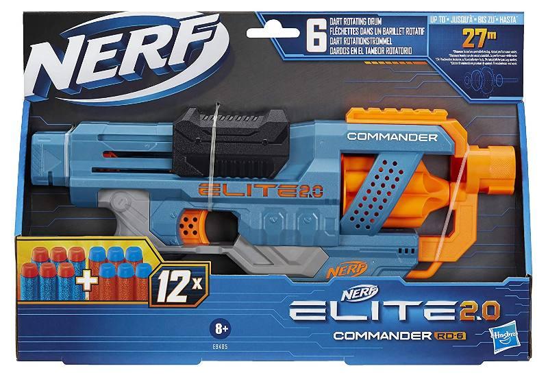 NERF ELITE 2.0 COMMANDER RD 6 (NERF) hasbro