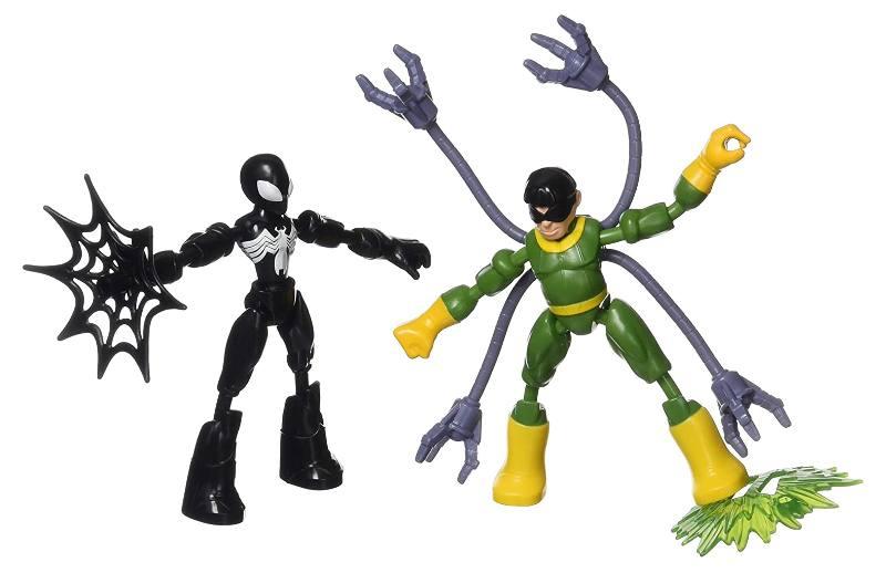 SPD BEND AND FLEX FIGURES DUAL PACK PERSONAGGI SNODABILI SPIDERMAN VS DOC OCK hasbro