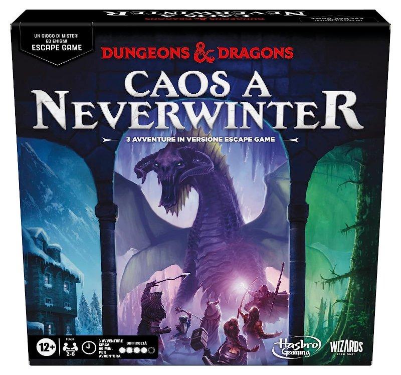 DUNGEONS & DRAGONS ESCAPE GAME - CAOS A NEVERWINTER hasbro