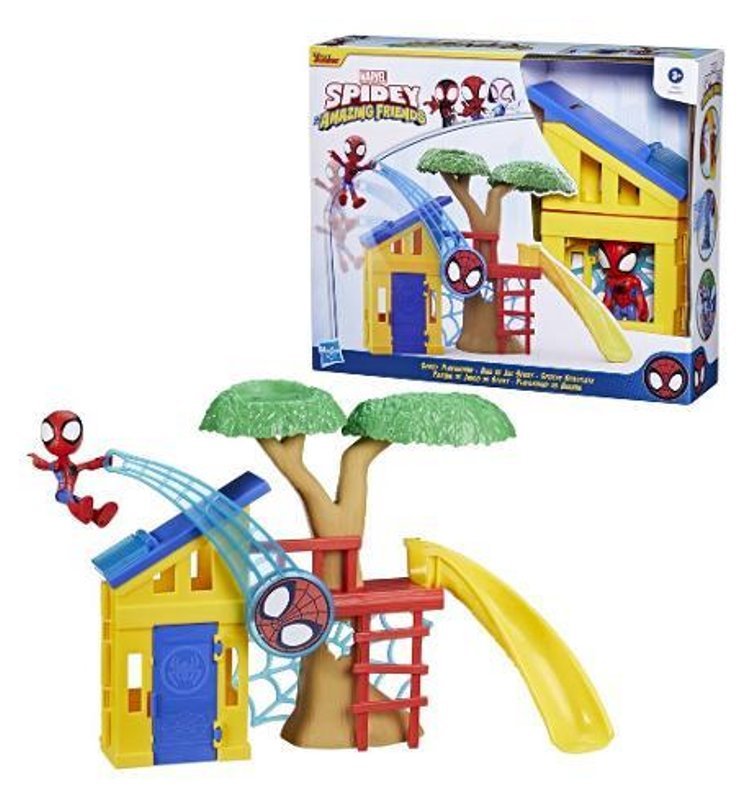 SAF SPIDEY SCENE PLAYSET AST hasbro