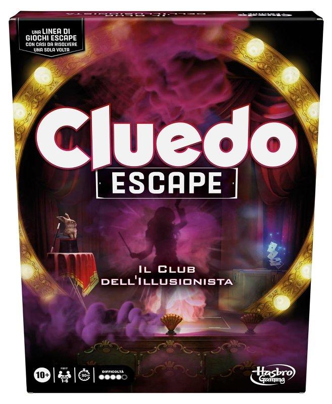 CLUEDO ESCAPE IL CLUB DELL'ILLUSIONISTA hasbro