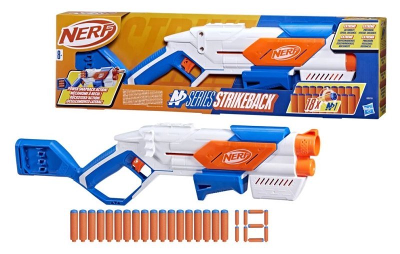 NERF N-SERIES STRIKEBACK hasbro