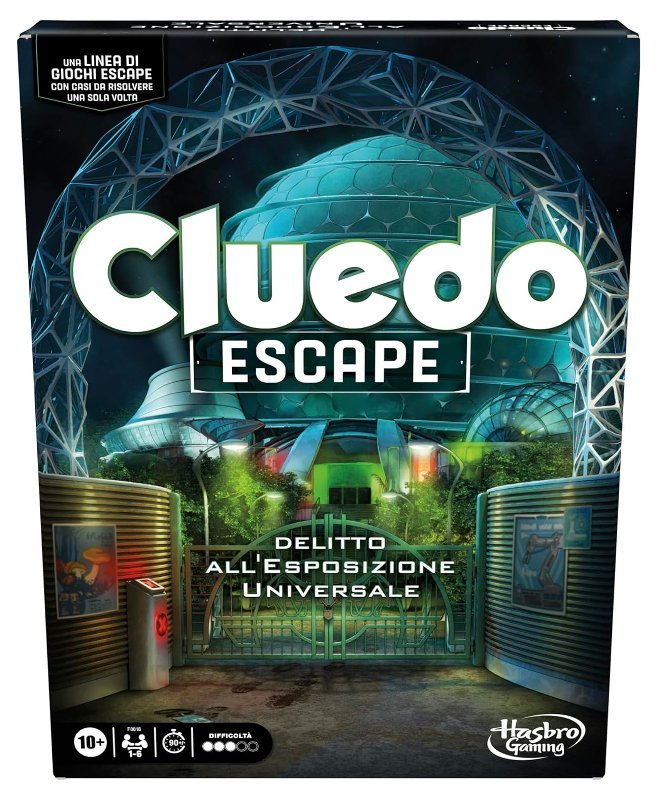 CLUEDO ESCAPE DELITTO ALL'ESPOSIZIONE UNIVERSALE hasbro