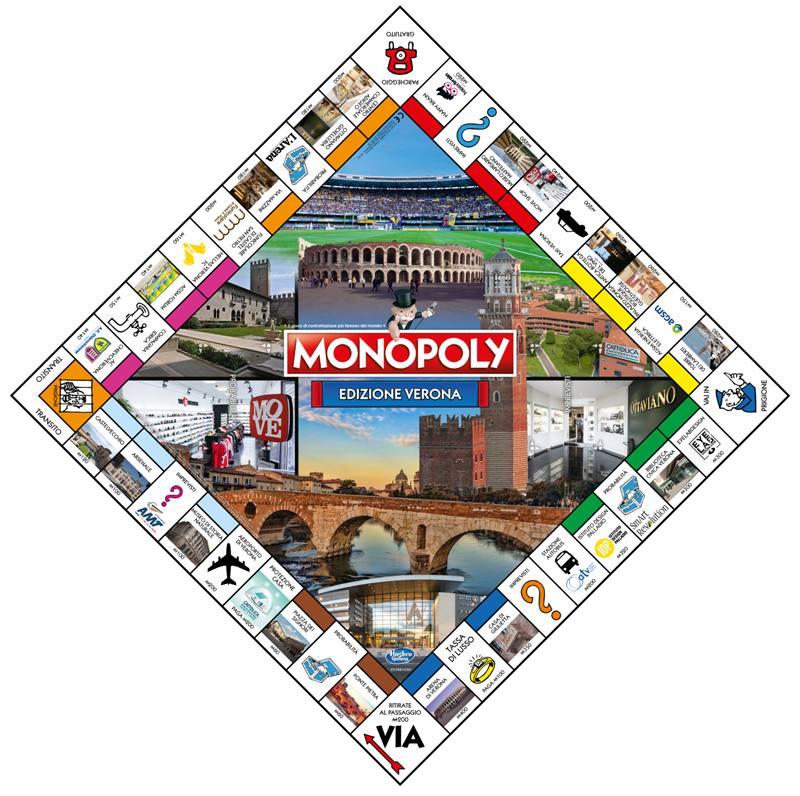 MONOPOLY EDIZIONE VERONA (VR) Winning Moves UK Limited