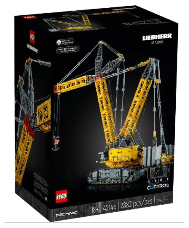 Gru cingolata Liebherr LR 13000 lego