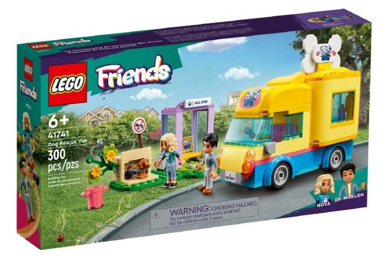 Furgone di soccorso dei cani lego