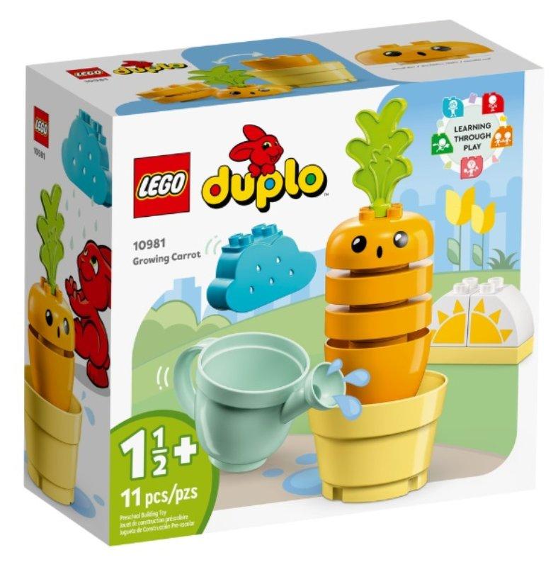 Una carota che cresce lego