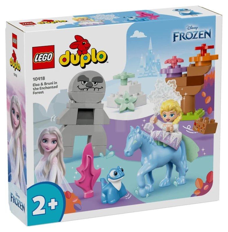 Elsa e Bruni nella foresta incantata lego