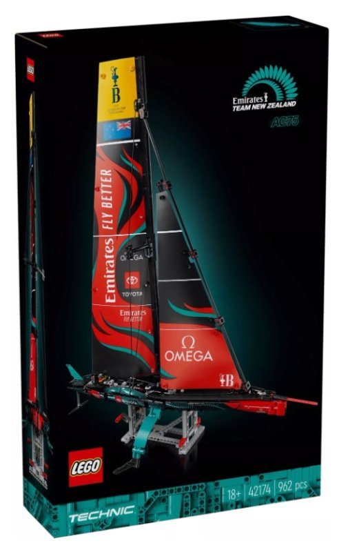 Yacht Emirates Team New Zealand AC75 lego