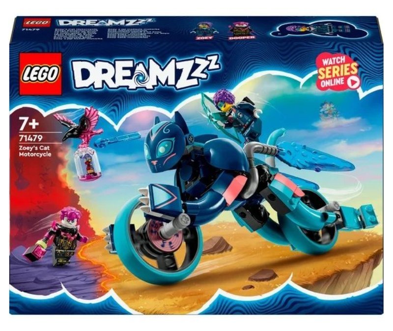 La moto-gatto di Zoey lego