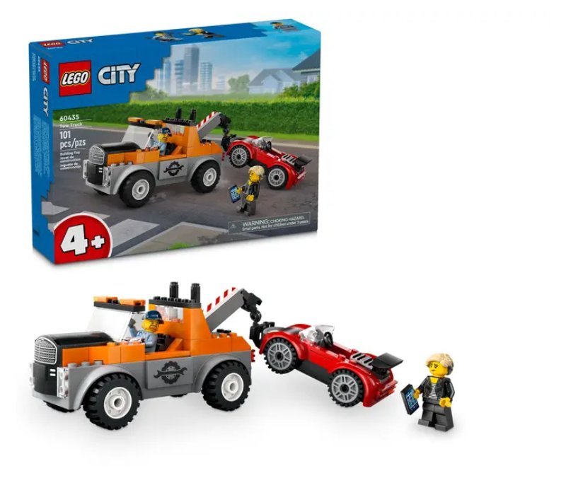 Autogru' e officina auto sportive lego
