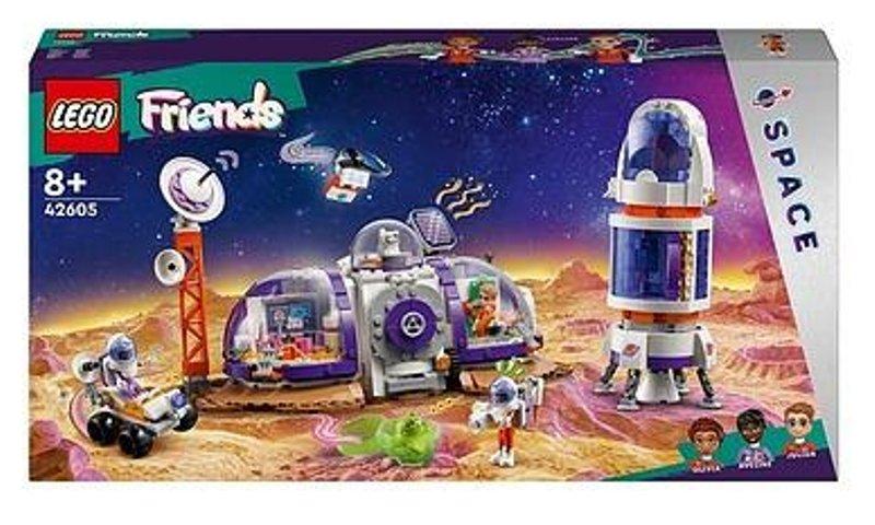 Base spaziale su Marte e razzo lego