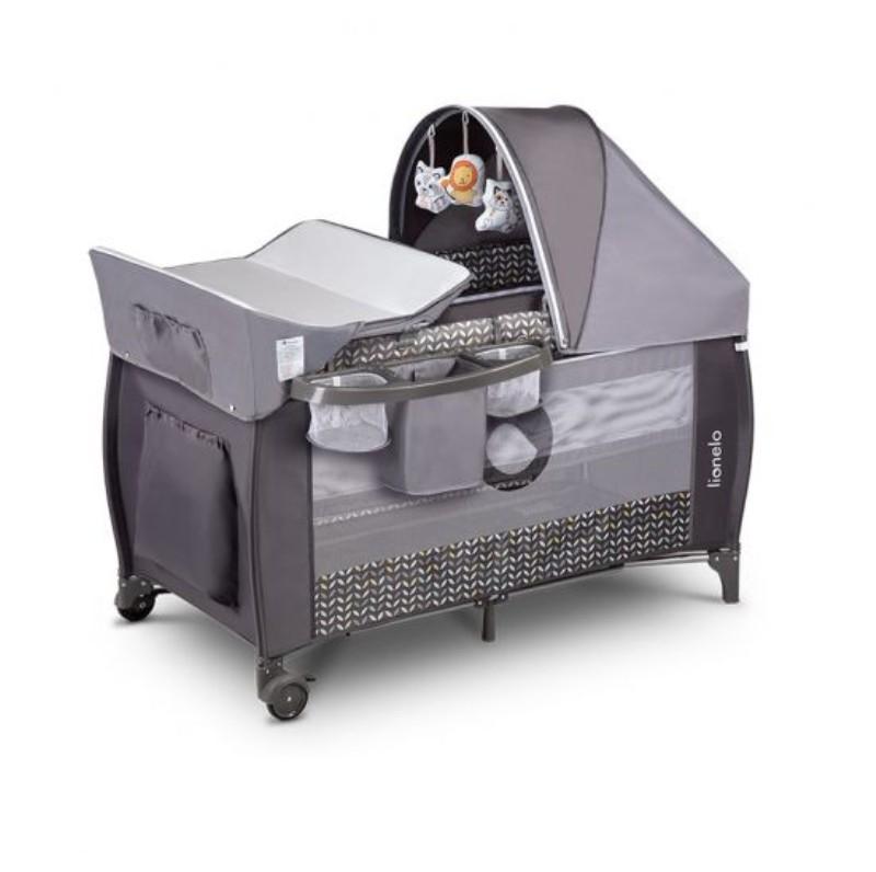 Baby crib Sven (LO-SVEN PLUS GREY SCANDI) BrandLine Group SPZOO (Lionelo)