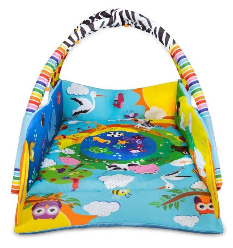 Educational mat Anika (LO-ANIKA-PLUS-BLUE/YELLOW) BrandLine Group SPZOO (Lionelo)