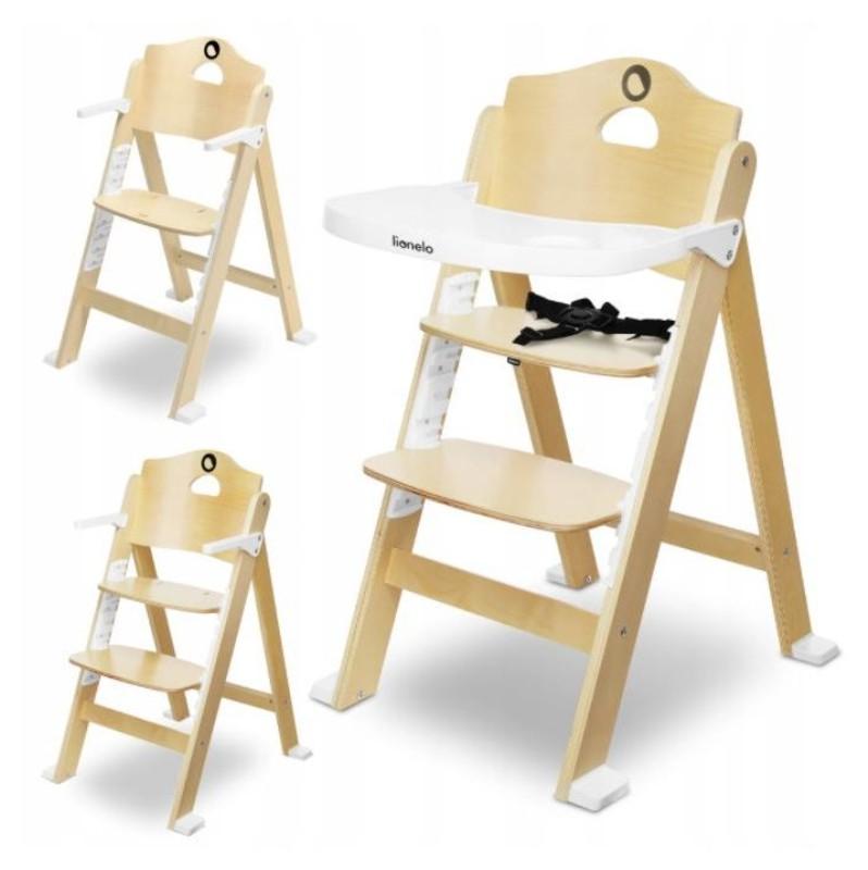 Feeding chair Floris (LO-FLORIS-WHITE-NATURAL) BrandLine Group SPZOO (Lionelo)