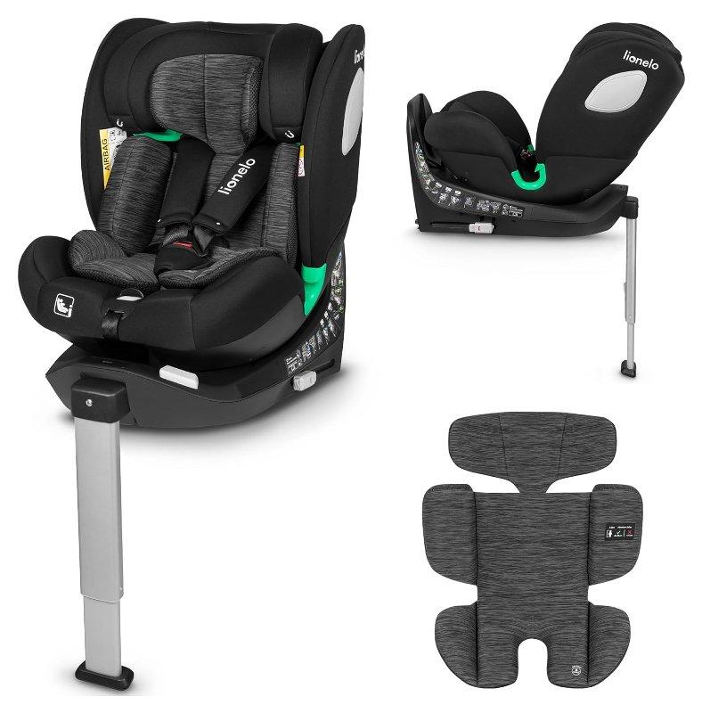 Car seat Braam 40-150cm (LO-BRAAM-I-SIZE-BLACK-CARBON) BrandLine Group SPZOO (Lionelo)