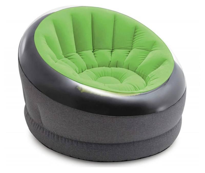 POLTRONCINA EMPIRE CM 112X109X69 COLORE VERDE Intex (gonfiabile)