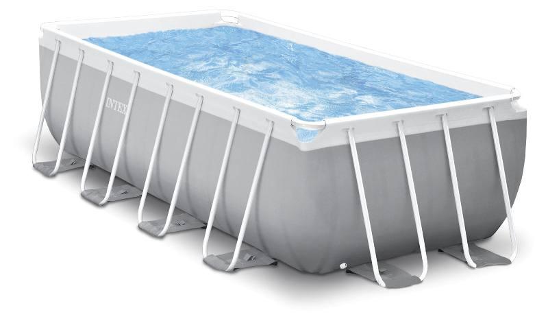 PISCINA PRISMA METAL FRAME 400X200X122 CM CON POMPA FILTRO Intex (gonfiabile)