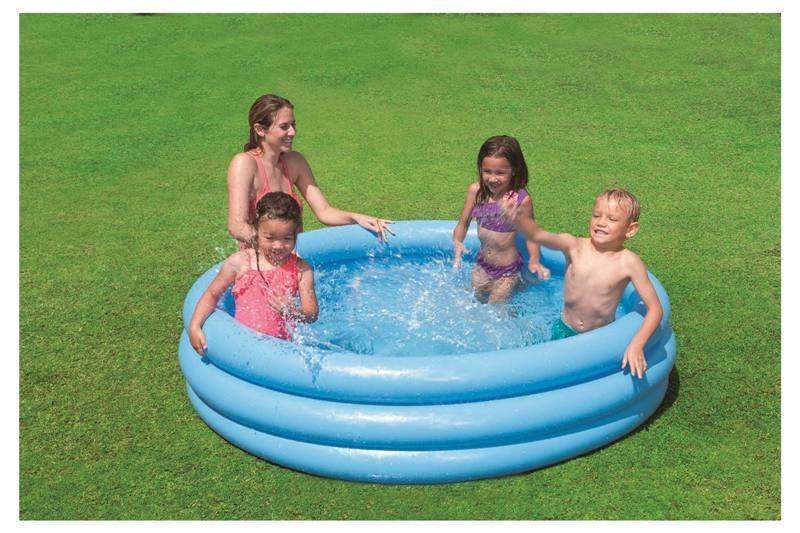 PISCINA CRYSTAL BLU GRANDE CM168X38 Intex (gonfiabile)