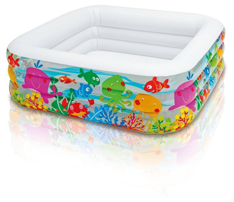 PISCINA ACQUARIO CM 159X159X50 Intex (gonfiabile)