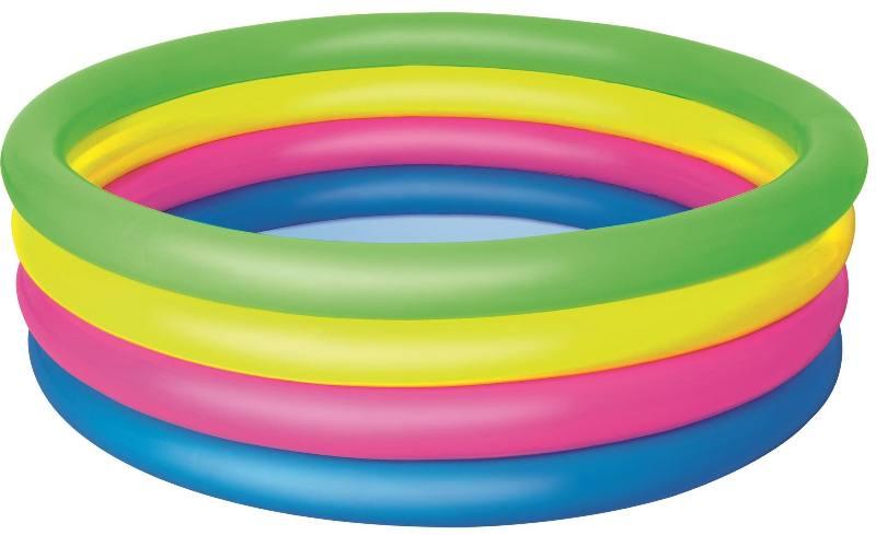 Piscina A 4 Anelli Colorati, Cm. 157X46 Best Way (gonfiabile)