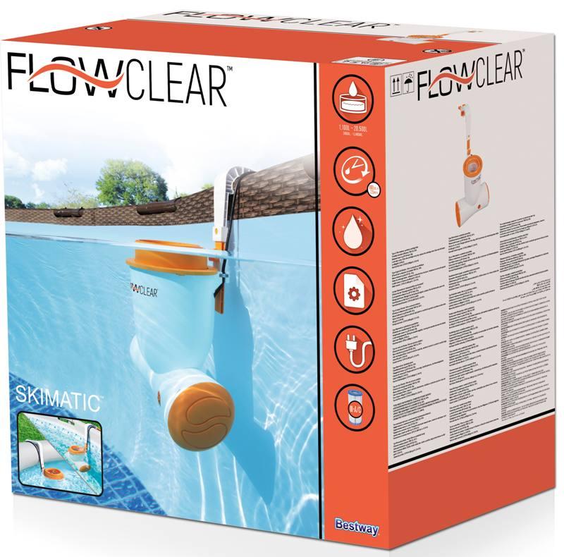 Pompa Di Filtraggio Skimatic Da 2.574 L/h, Filtro Cartuccia 58012 (III-A/C). Potenza Minima: 48W Best Way (gonfiabile)