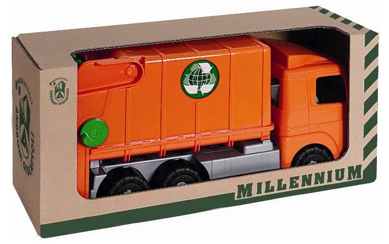 CAMION ECOLOGICO MILLENNIUM - Cm.52x18,5x24,5 (box) androni