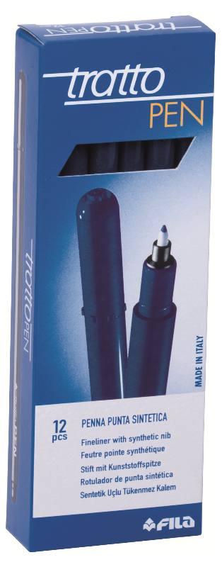 TRATTO PEN METAL LOOK BLU fila