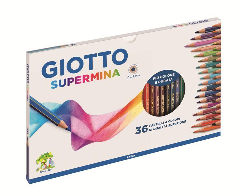 ASTUCCIO 36 GIOTTO SUPERMINA - Diametro mina 3,8mm fila