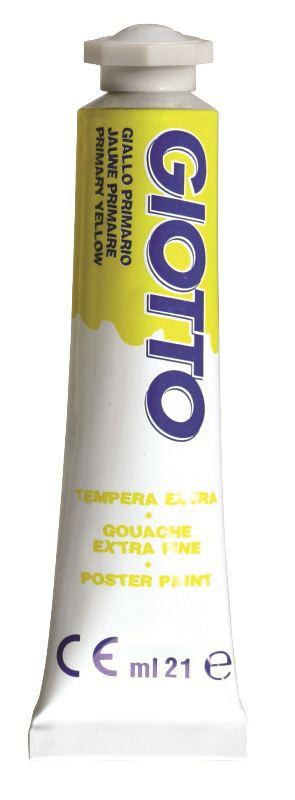 TUBO TEMPERA GIOTTO 21ML GIALLO PRIMARIO fila