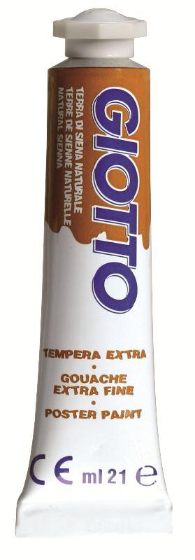 TUBO TEMPERA GIOTTO 21ML TERRA DI SIENA NATURALE fila