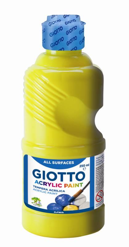 FLACONE 250ML GIOTTO ACRYLIC GIALLO PR fila