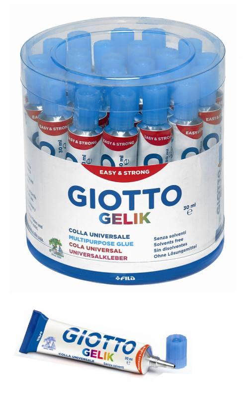 TUBO 30ML GIOTTO GELIK - Display da 26 pezzi fila