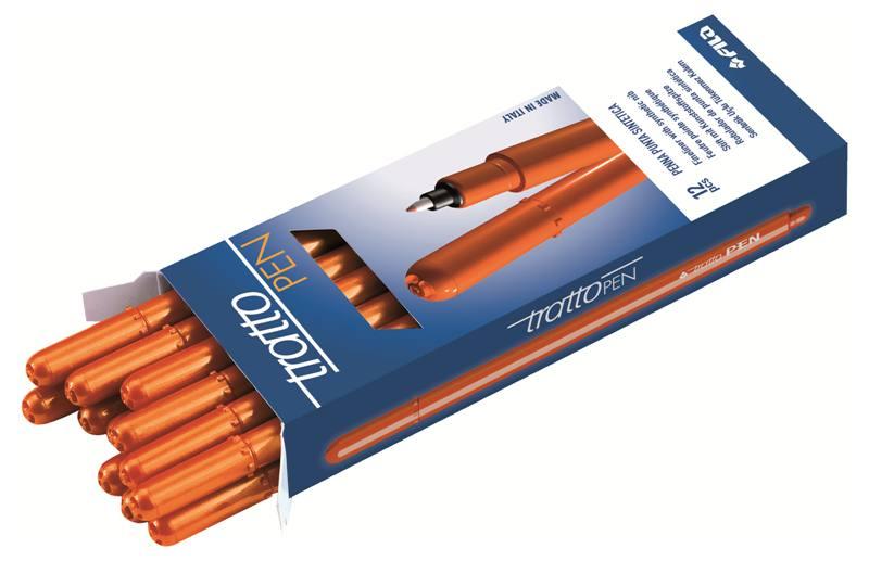 TRATTO PEN ARANCIONE 830707 fila