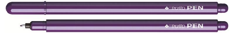 tratto pen viola fila