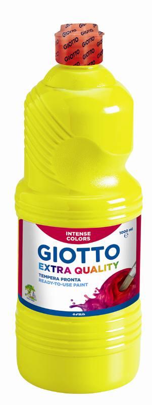 FLACONE 1LT GIOTTO TEMPERA GIALLO PRIMARIO fila