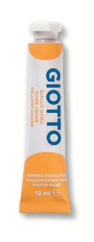 TUBO TEMPERA GIOTTO 12ML GIALLO OCRA fila