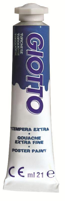 TUBO TEMPERA GIOTTO 21ML TURCHESE fila