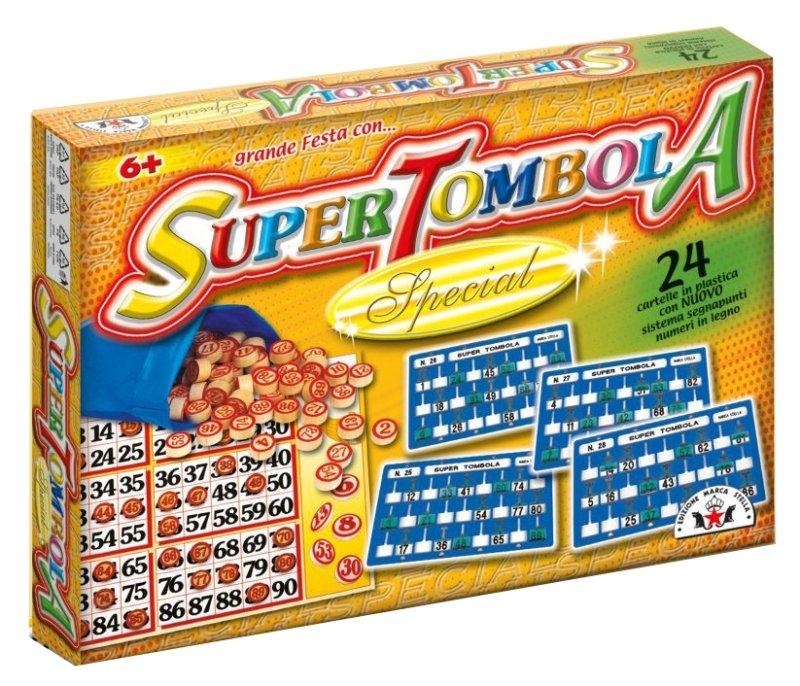 SUPER TOMBOLA SPECIAL 24 CARTELLE CON FINESTRELLA marca-stella