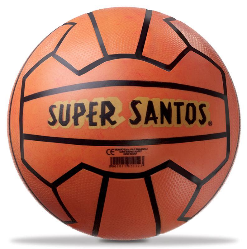 Pallone SUPER SANTOS pallone calcio PVC Diam.230 SGONFIO CON RETINA sc x 60 mondo