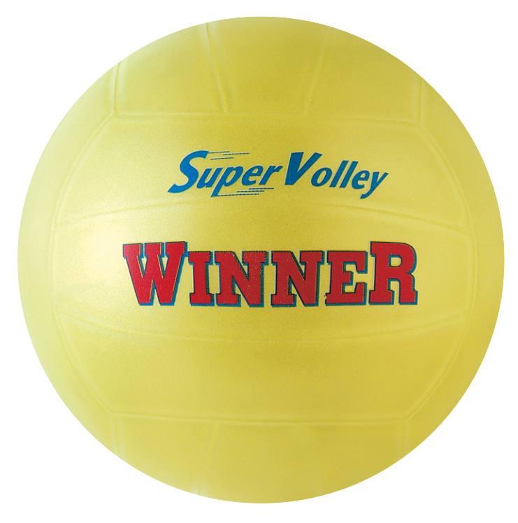 Pallone SUPER VOLLEY WINNER pallone PVC Diam.216 SGONFIO CON RETINA sc x 60 ass.to 3 col. mondo