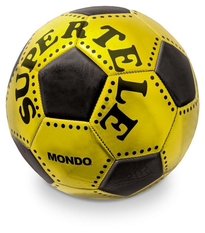 Pallone SUPERTELE 300 gr pallone calcio cucito SGONFIO sc x 40 ass.to 3 col. mondo