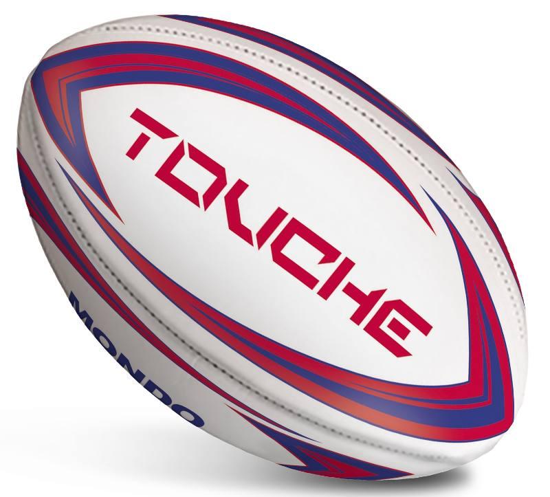 Pallone RUGBY TOUCHE pallone cucito SGONFIO sc x 50 mondo