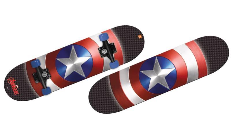 SKATEBOARD CAPTAIN AMERICA mondo